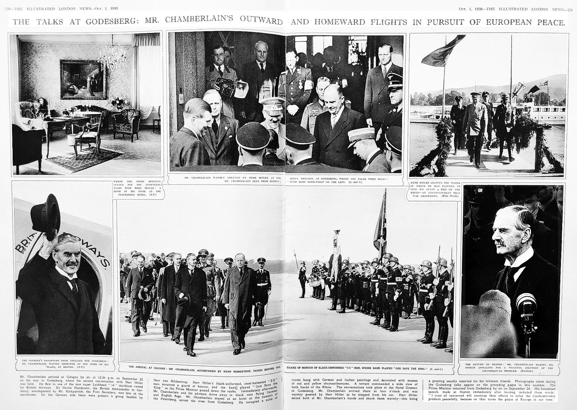 1938 Peace in our time